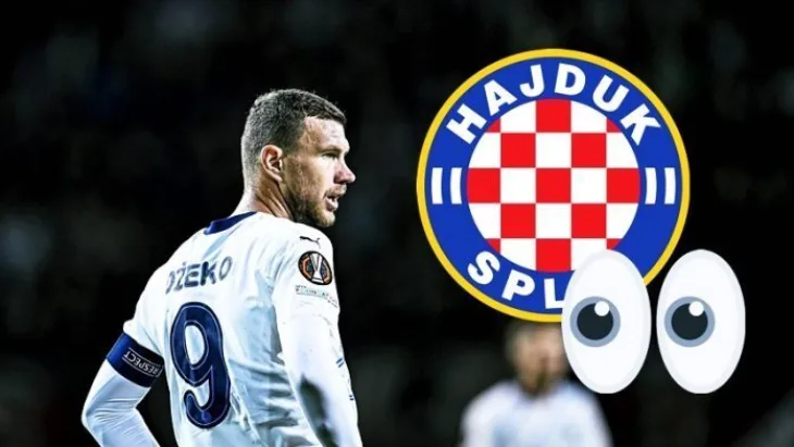 Edin Dzeko Hajduk