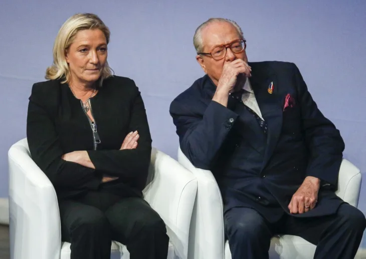 Marine Le Pen Jean Marie Le Pen