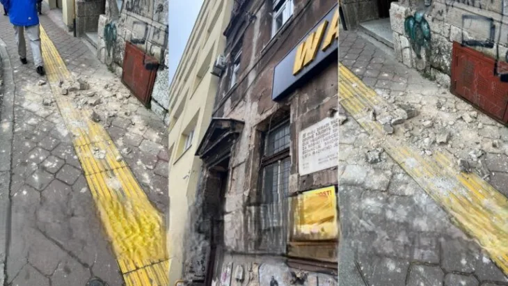 Opet se obrusila se fasada u Sarajevu etto