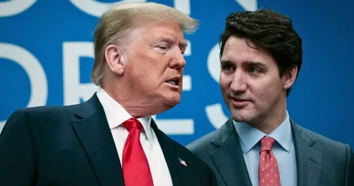 Donald Trump Justin Trudeu