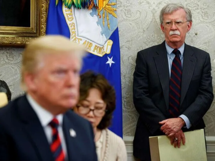 John Bolton Donald Trump Foto: ABC News