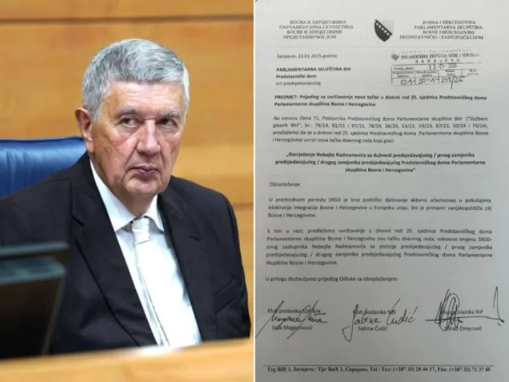Nebojsa Radmanovic smjena