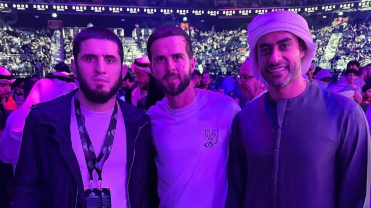 Miralem pjanic Islam Makhachev dubai