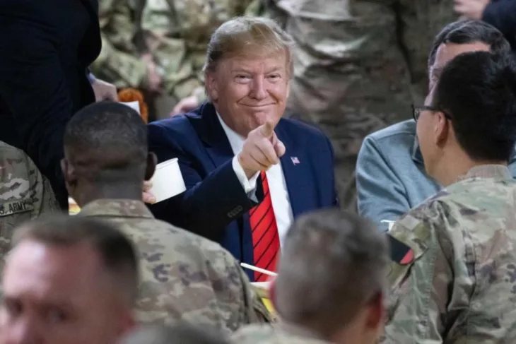 Donald Trump vojska