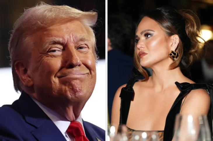 Chrissy Teigen  Donald Trump 1
