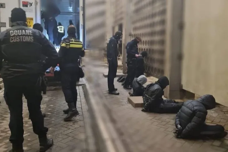 Nizozemska Roterdam policija
