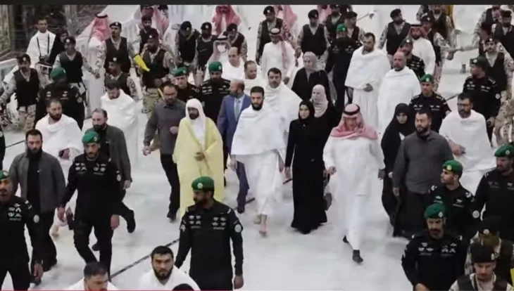 Ahmed al-Sharaa mekka umra sa zenom