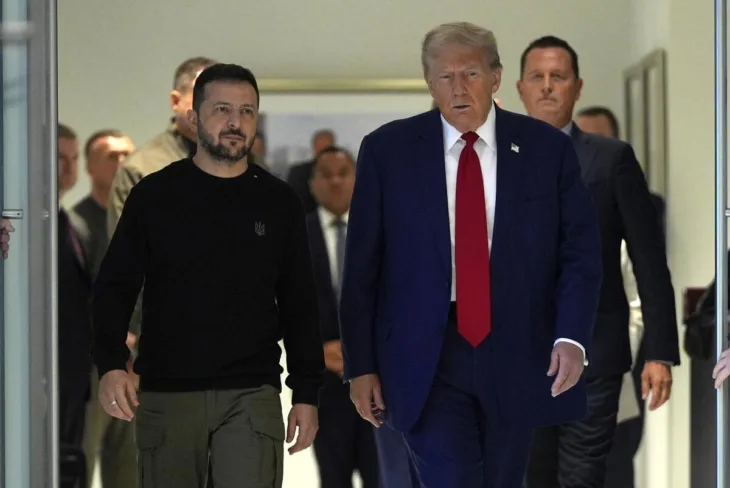 Trump i Zelenski