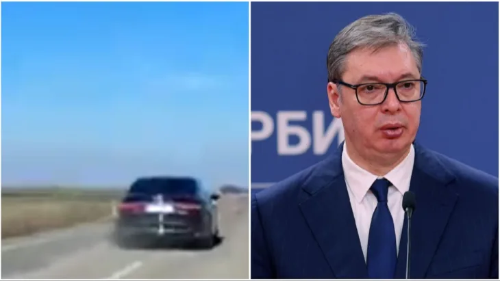Aleksandar vucic S Vucicevog automobila otpao tocak u voznji