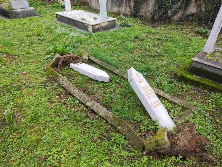 Mezarje u Mostaru na meti vandala