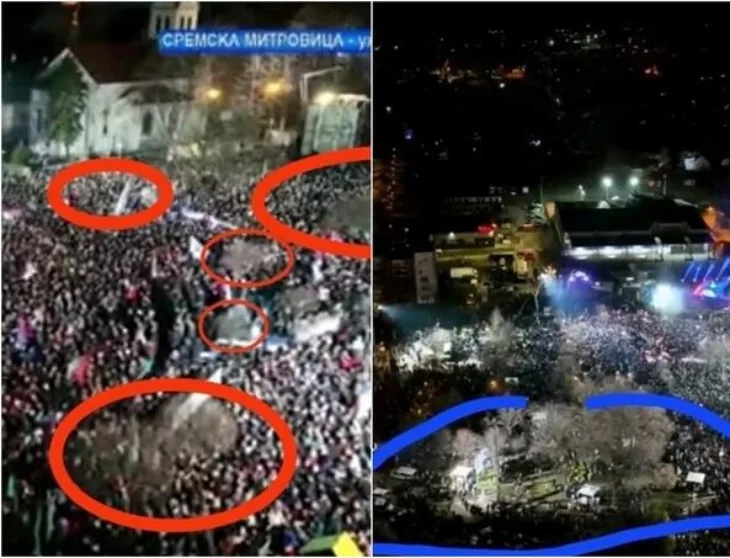 Srbija protesti sremska Mitrovića Aleksandar Vučić
