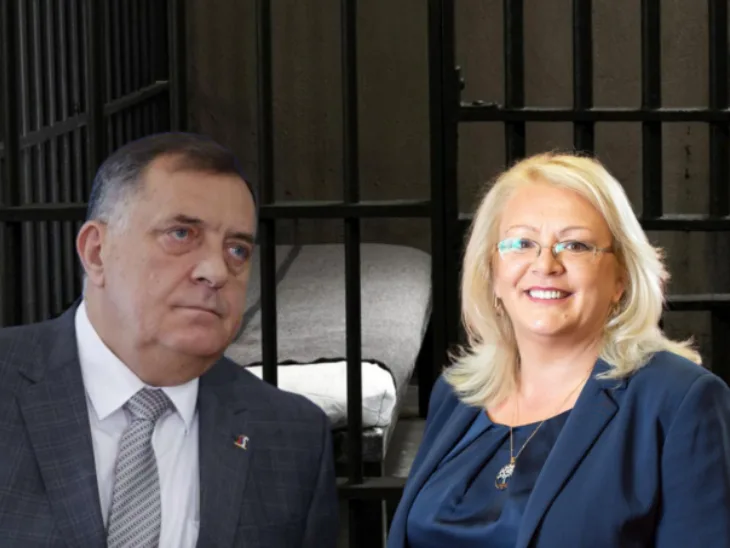 Milorad Dodik Lidija Bradara