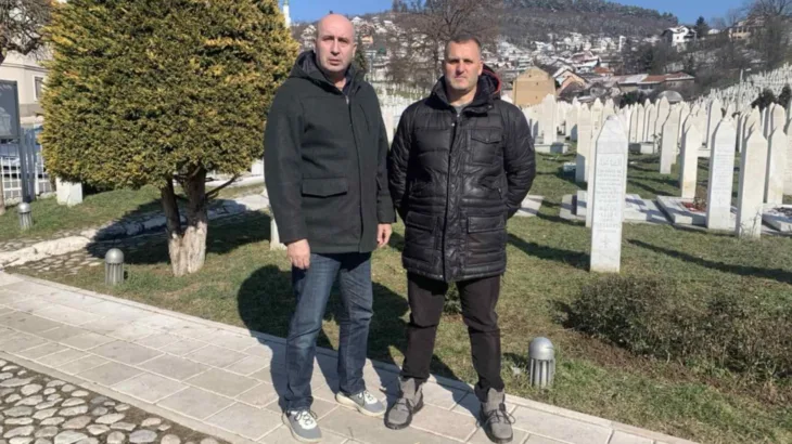 Alija Begic Omer Osmanovic šehidsko mezarje Kovači