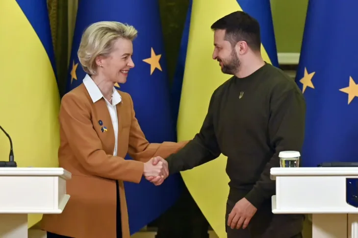 Ursula Von der Leyen i Volodimir Zelenski