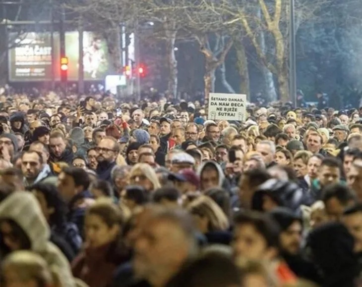 Crna Gora Podgorica studeni protesti