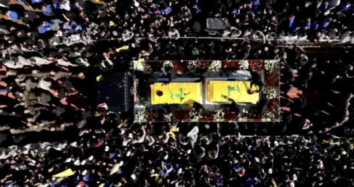 Hezbolah dzenaza / Reuters