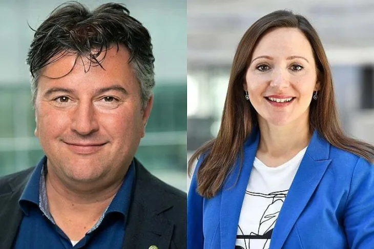 Boris Mijatović i Jasmina Hostert