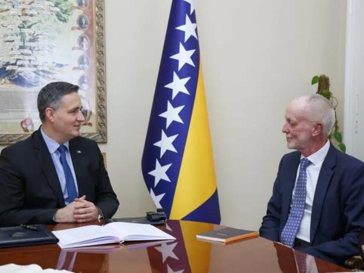 Bećirović i Fitschen/ Predsjedništvo BiH