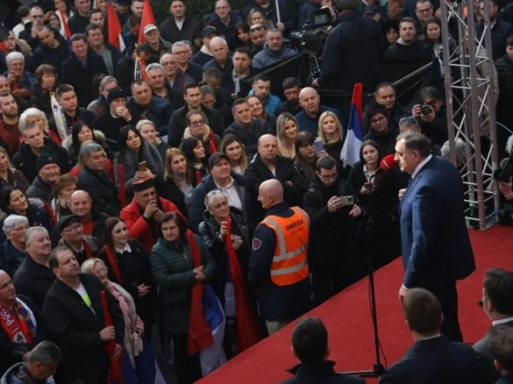 Dodik miting banja luka