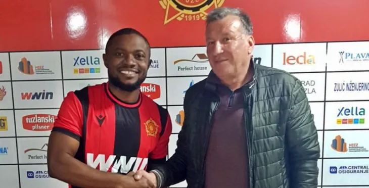 FK Sloboda Tuzla Collins Fai