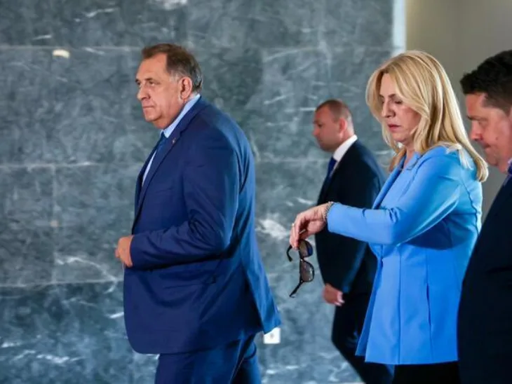 Milorad Dodik Zeljka Cvijanovic