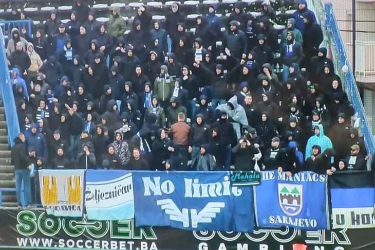 Manijaci FK Željezničar/ Printscreen