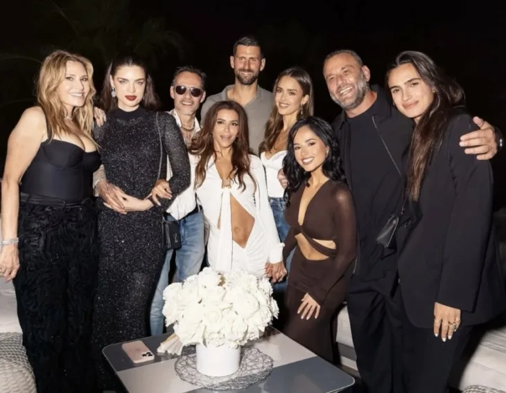 Eva Longoria  i Đoković Rođendan/ Instagram