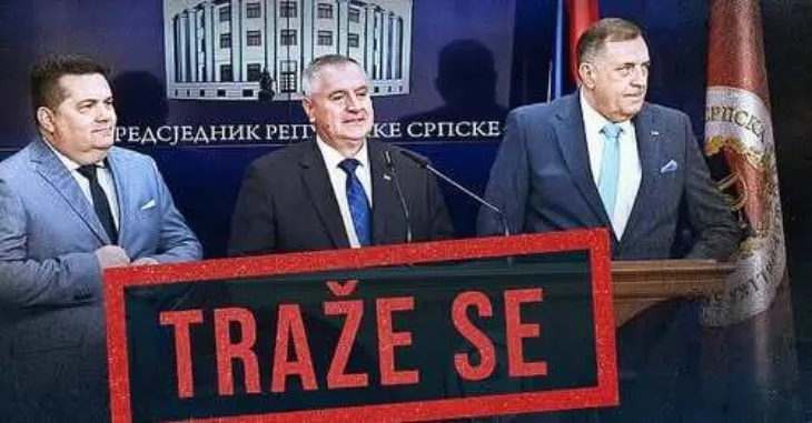 Milorad Dodik Radovan Višković Nenad Stevandić