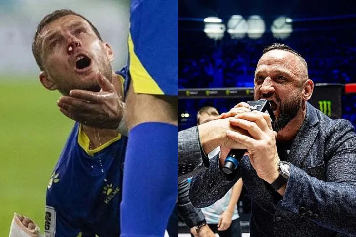 Edin Dzeko Miran Fabjan