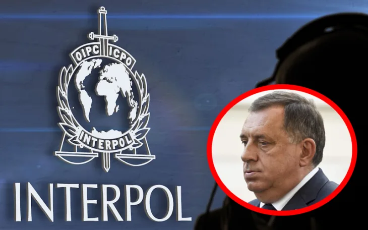 Milorad dodik interpol