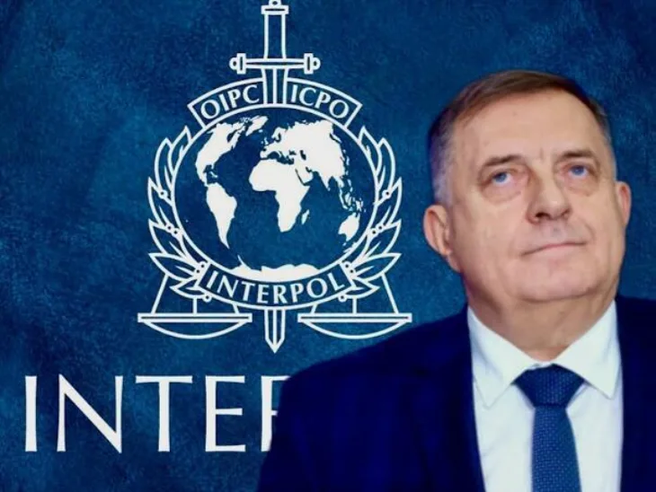 Milorad Dodik Interpol