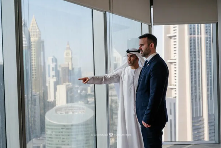 Milojko Spajić Thani Al Zeyoudi UAE