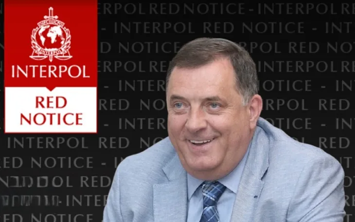 Milorad Dodik Interpol