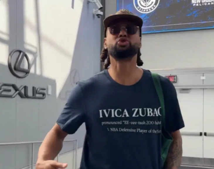 Saigraci Clippersa u majicama podrzali Ivicu Zupca u trci za prestiznu nagradu