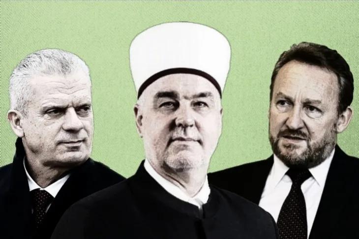 Fahridin Radoncic Husein Kavazovic Bakir Izetbegovic