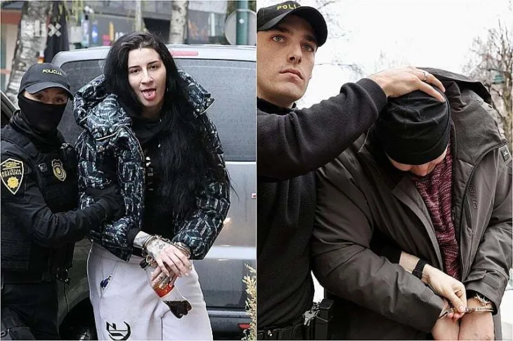 Privodenje osumnjicenih u akcija Ata Feđa Avdić Arabela Avdić