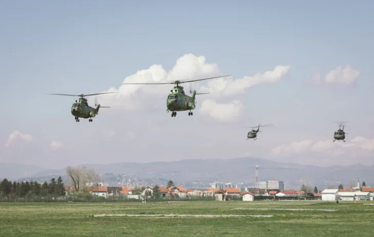 EUFOR 1 nastavio helikopter vjezbe