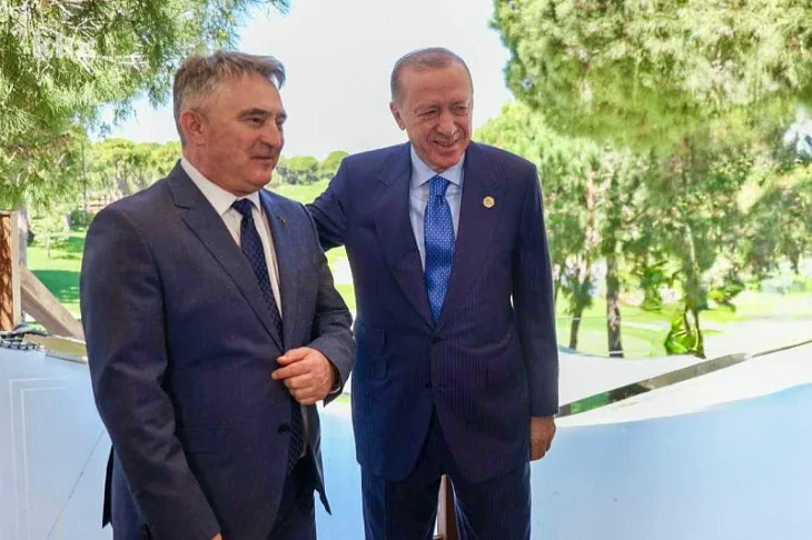 Zeljko Komsic Recep Tayip Erdogan