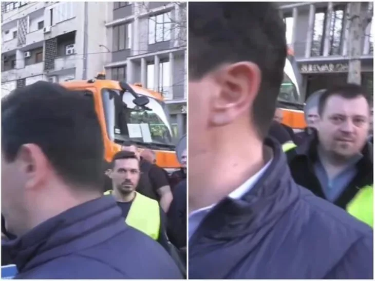 Nemanja Sarovic Vučićevi SNS-ovci opkolili i napali Nemanju Šarovića