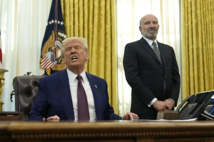 Donald Trump Howard Lutnick AP