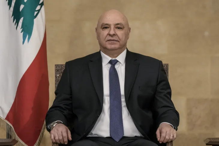 Joseph Aoun Predsjednik Liban (AP Photo/Bilal Hussein
