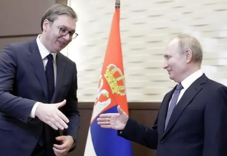 Aleksandar Vučić Vladimir Putin