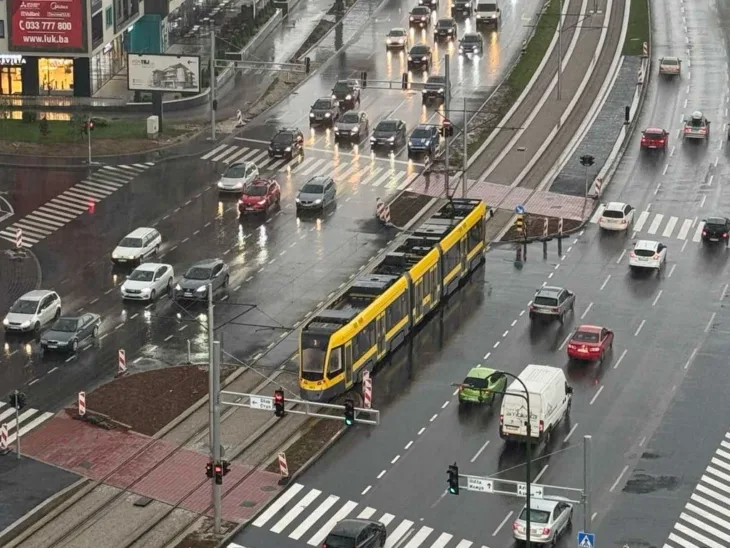 Sarajevo Raskrsnica Stup tramvaj