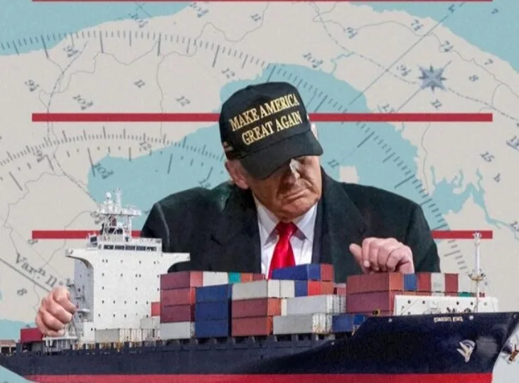 Donald Trump Panamskim i Sueckim kanalom