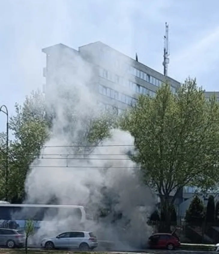 auto pozar sarajevo/ ch