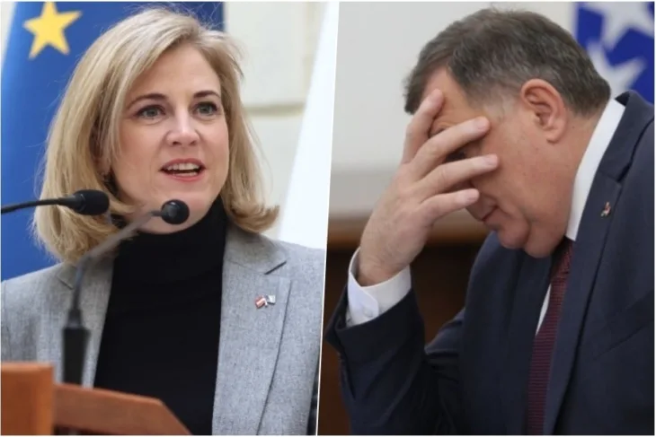 Beate Meinl Reisinger Milorad Dodik