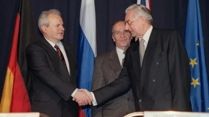 Slobodan milosovic franjo tudman alija izetbegovic