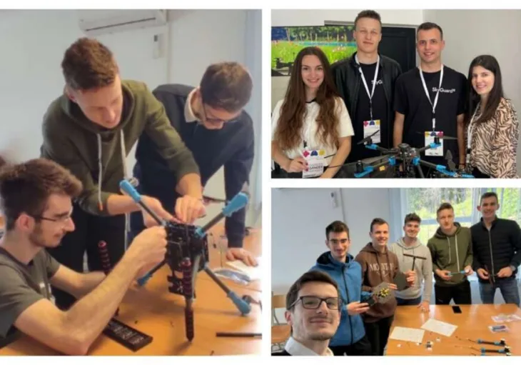 Studenti dron 872x610