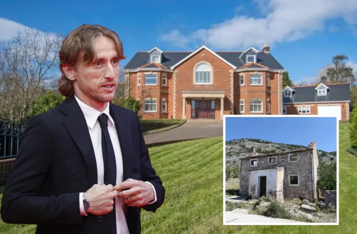 Luka Modrić Dok kuća u kojoj je rastao propada, Modrić kupio "dvorac" za 1.2 miliona eura