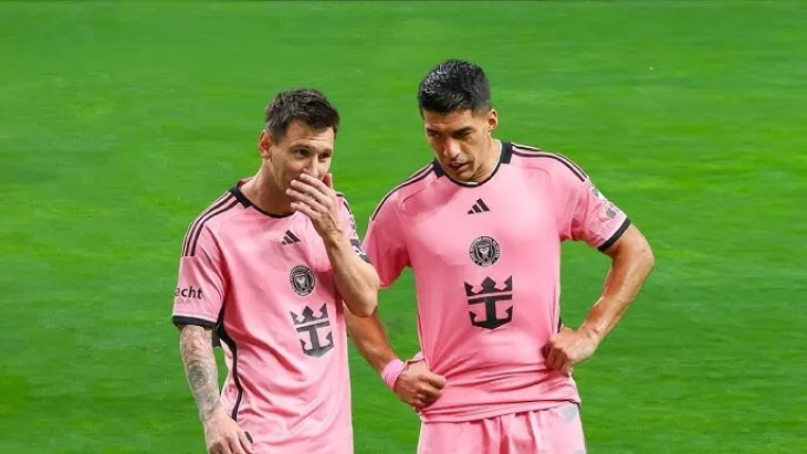 Luis Suarez Lionel Messi
